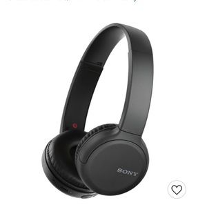 Sony Bluetooth Wireless On-Ear Headphones - Black (WHCH510/B)